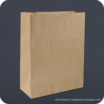 Block Bottom Paper Packaging Bag Without Handle